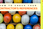 Contractor Reference Check